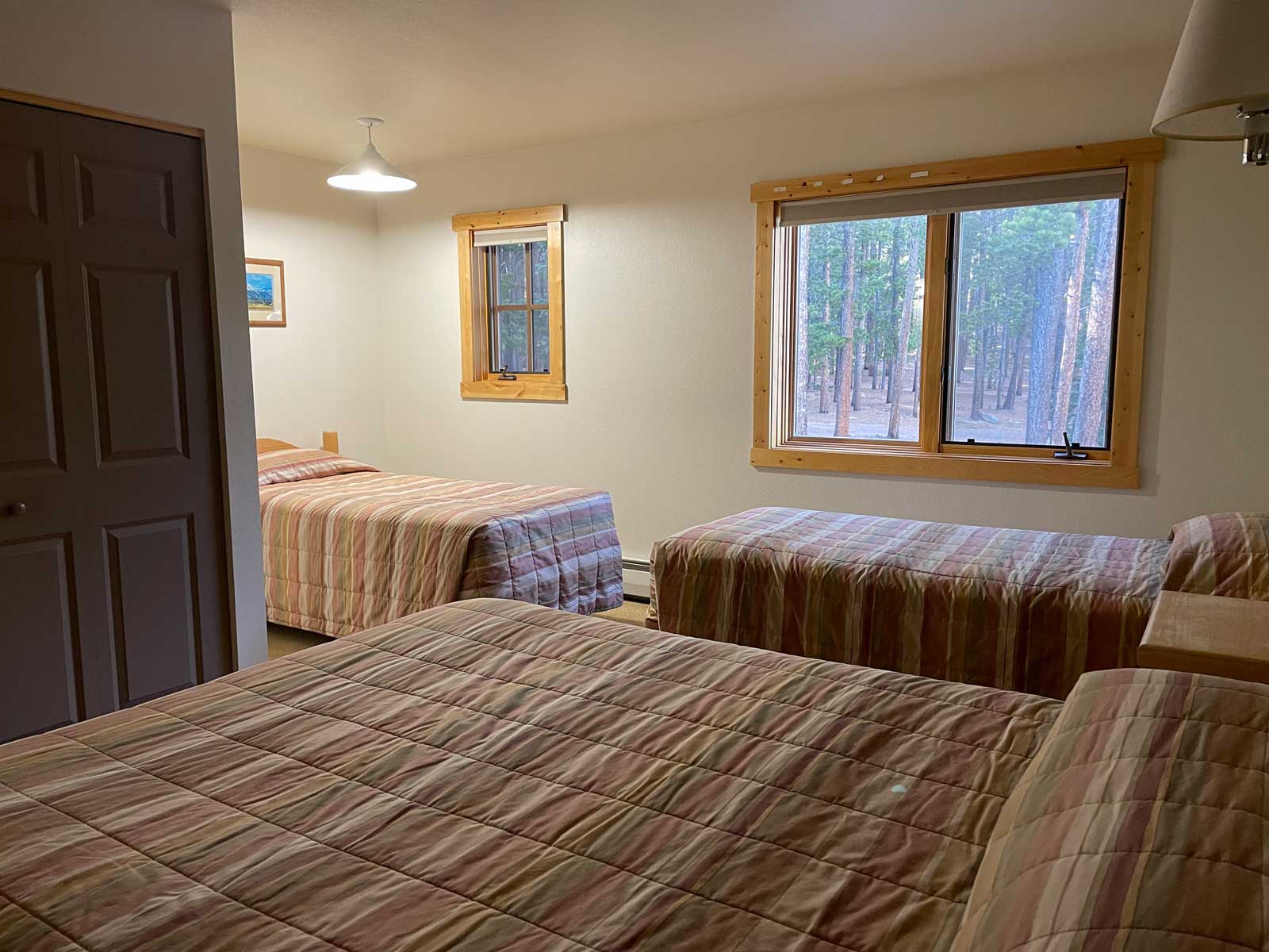 Lodge room at The Salvation Army High Peak Camp Colorado