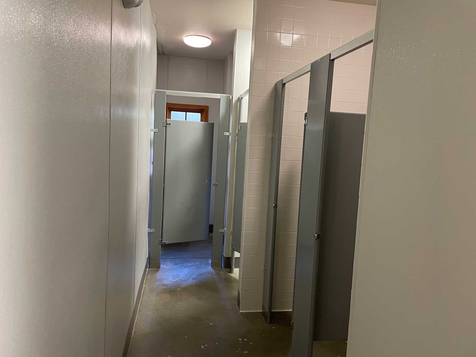 Dorm bathroom at The Salvation Army High Peak Camp Colorado